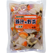 豚汁用野菜(水煮)